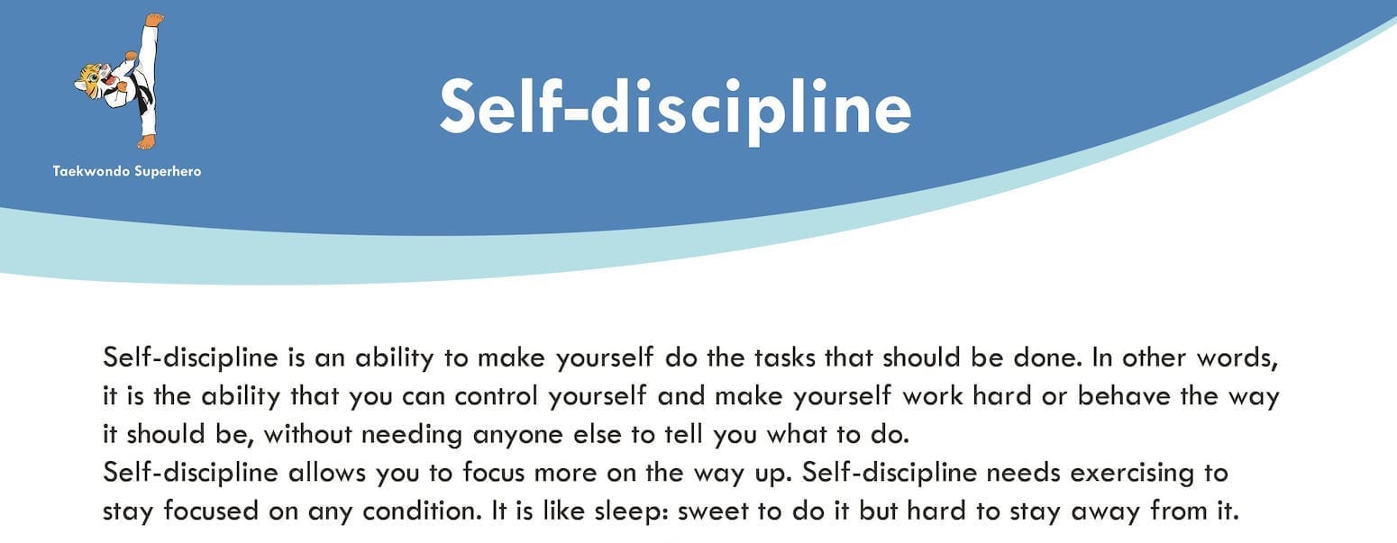 Self-Discipline